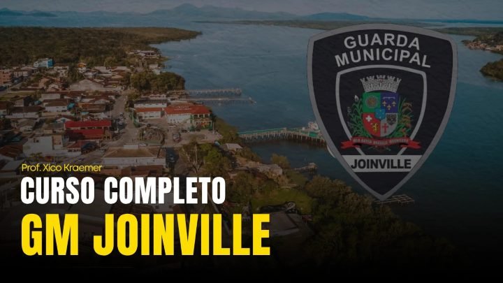 Capa do curso Guarda Municipal de Joinville